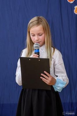  Grafika #18: PASOWANIE UCZNIÓW KLAS PIERWSZYCH - fotorelacja z 12 października 2020 roku grafika