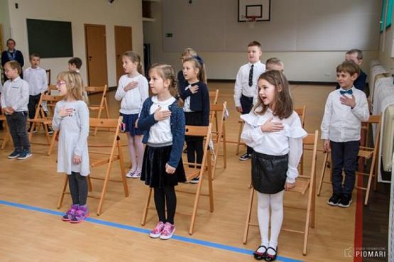  Grafika #31: PASOWANIE UCZNIÓW KLAS PIERWSZYCH - fotorelacja z 12 października 2020 roku grafika