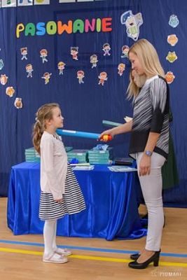  Grafika #38: PASOWANIE UCZNIÓW KLAS PIERWSZYCH - fotorelacja z 12 października 2020 roku grafika