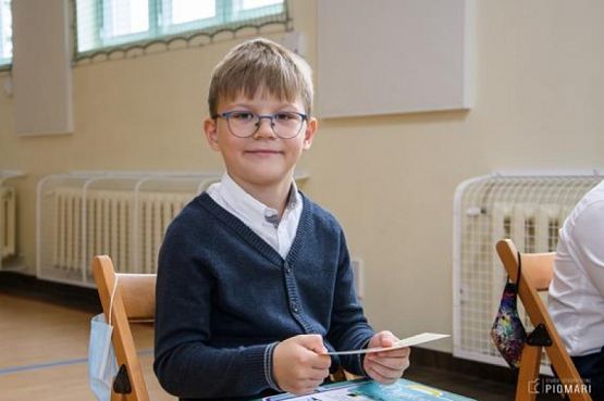  Grafika #59: PASOWANIE UCZNIÓW KLAS PIERWSZYCH - fotorelacja z 12 października 2020 roku grafika