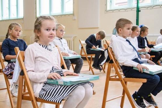  Grafika #68: PASOWANIE UCZNIÓW KLAS PIERWSZYCH - fotorelacja z 12 października 2020 roku grafika