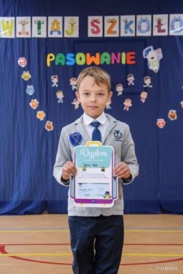  Grafika #79: PASOWANIE UCZNIÓW KLAS PIERWSZYCH - fotorelacja z 12 października 2020 roku grafika