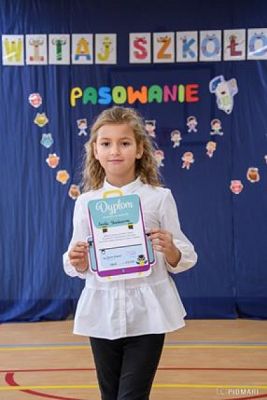  Grafika #81: PASOWANIE UCZNIÓW KLAS PIERWSZYCH - fotorelacja z 12 października 2020 roku grafika