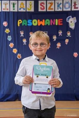  Grafika #82: PASOWANIE UCZNIÓW KLAS PIERWSZYCH - fotorelacja z 12 października 2020 roku grafika