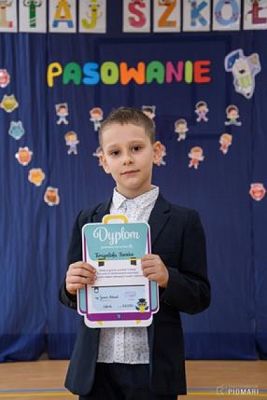  Grafika #83: PASOWANIE UCZNIÓW KLAS PIERWSZYCH - fotorelacja z 12 października 2020 roku grafika