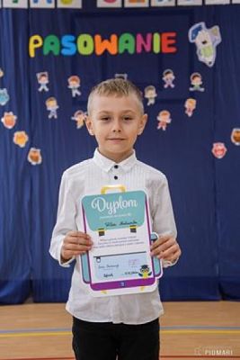  Grafika #89: PASOWANIE UCZNIÓW KLAS PIERWSZYCH - fotorelacja z 12 października 2020 roku grafika