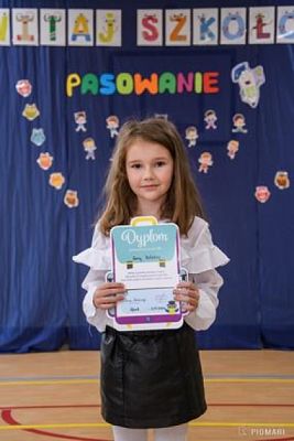  Grafika #91: PASOWANIE UCZNIÓW KLAS PIERWSZYCH - fotorelacja z 12 października 2020 roku grafika