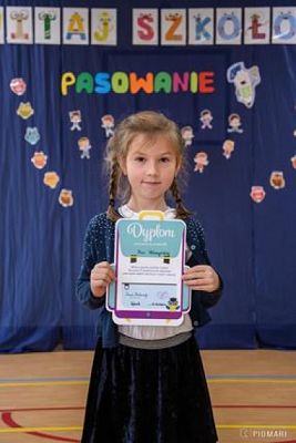  Grafika #95: PASOWANIE UCZNIÓW KLAS PIERWSZYCH - fotorelacja z 12 października 2020 roku grafika