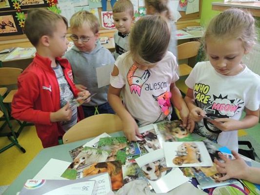  Grafika #8: ,, Jesteśmy niepowtarzalni – zajęcia plastyczne grafika