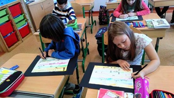  Grafika #0: Krajobrazy akwarelą i markerem malowane grafika