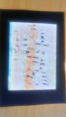  Grafika #6: Krajobrazy akwarelą i markerem malowane grafika