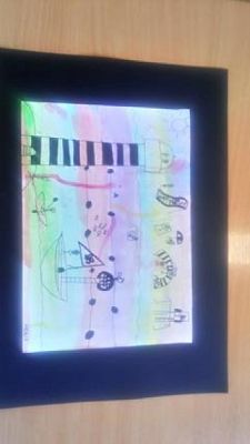  Grafika #9: Krajobrazy akwarelą i markerem malowane grafika