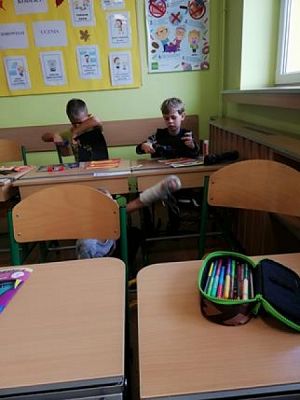  Grafika #3: Jesienne mozaiki kl. I B grafika