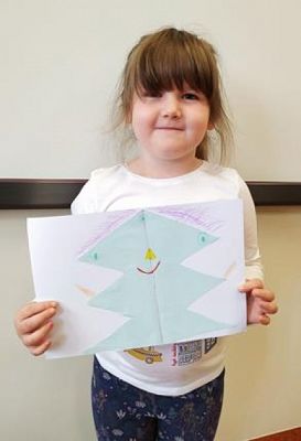  Grafika #6: Symetryczne stworki w wykonaniu uczniów klasy Ia grafika