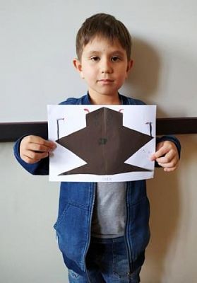  Grafika #9: Symetryczne stworki w wykonaniu uczniów klasy Ia grafika