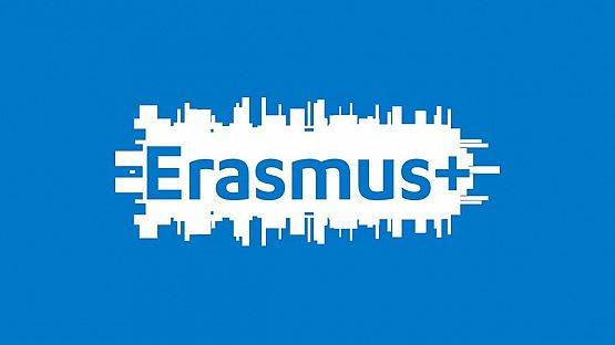 Ogłoszenie dotyczące projektu ERASMUS+ grafika