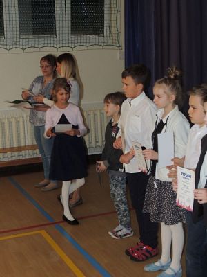  Grafika #0: Wyniki Ogólnopolskiego Konkursu z języka angielskiego Olimpusek dla klas II - III grafika