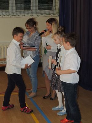  Grafika #5: Wyniki Ogólnopolskiego Konkursu z języka angielskiego Olimpusek dla klas II - III grafika