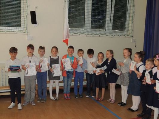  Grafika #10: Wyniki Ogólnopolskiego Konkursu z języka angielskiego Olimpusek dla klas II - III grafika