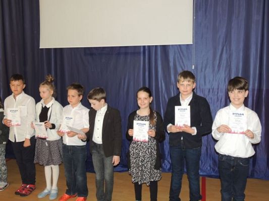  Grafika #12: Wyniki Ogólnopolskiego Konkursu z języka angielskiego Olimpusek dla klas II - III grafika