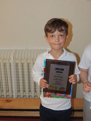  Grafika #13: Wyniki Ogólnopolskiego Konkursu z języka angielskiego Olimpusek dla klas II - III grafika