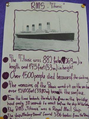  Grafika #4: Titanic – The ship of dreams grafika