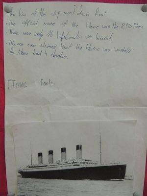  Grafika #6: Titanic – The ship of dreams grafika