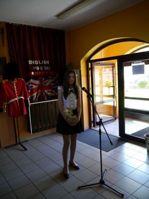  Grafika #2: Powiatowy Konkurs z języka angielskiego English Poetry Competition grafika