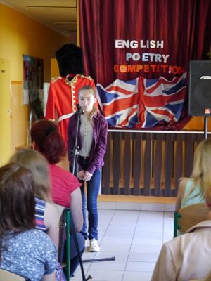  Grafika #3: Powiatowy Konkurs z języka angielskiego English Poetry Competition grafika