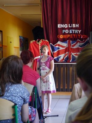  Grafika #6: Powiatowy Konkurs z języka angielskiego English Poetry Competition grafika