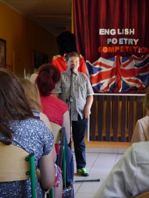  Grafika #7: Powiatowy Konkurs z języka angielskiego English Poetry Competition grafika