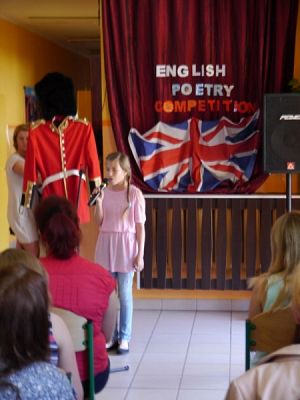  Grafika #11: Powiatowy Konkurs z języka angielskiego English Poetry Competition grafika