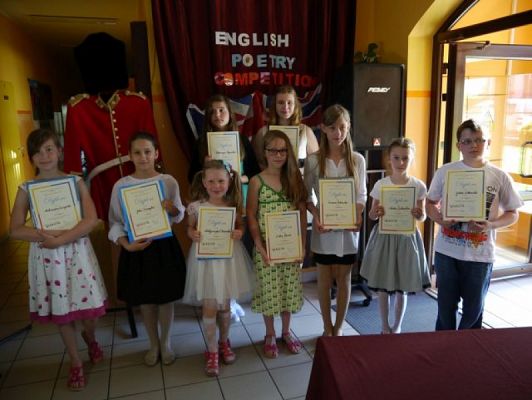  Grafika #20: Powiatowy Konkurs z języka angielskiego English Poetry Competition grafika