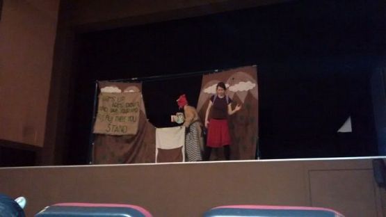  Grafika #5: Przedstawienie w języku angielskim: The Jackie and the Horrible Monster grafika