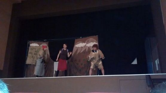  Grafika #6: Przedstawienie w języku angielskim: The Jackie and the Horrible Monster grafika