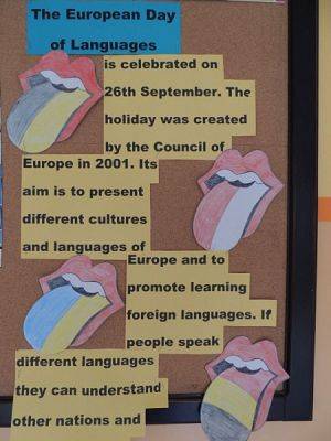  Grafika #3: The European Day of Languages grafika