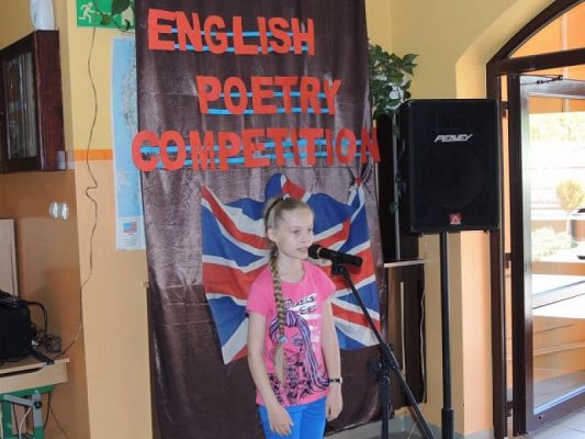  Grafika #5: POWIATOWY KONKURS RECYTATORSKI ENGLISH POETRY COMPETITION grafika