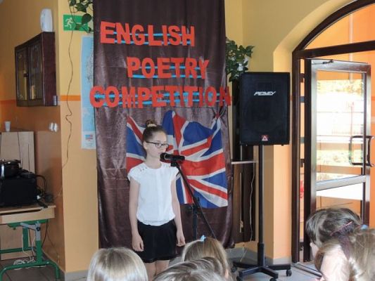  Grafika #6: POWIATOWY KONKURS RECYTATORSKI ENGLISH POETRY COMPETITION grafika