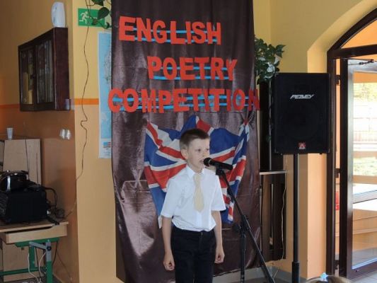  Grafika #11: POWIATOWY KONKURS RECYTATORSKI ENGLISH POETRY COMPETITION grafika