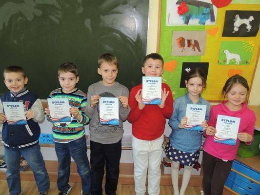  Grafika #8: WYNIKI OGÓLNOPOLSKIEJ OLIMPIADY Z JĘZYKA ANGIELSKIEGO "OLIMPUSEK" grafika