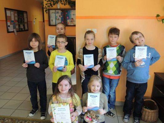  Grafika #9: WYNIKI OGÓLNOPOLSKIEJ OLIMPIADY Z JĘZYKA ANGIELSKIEGO "OLIMPUSEK" grafika