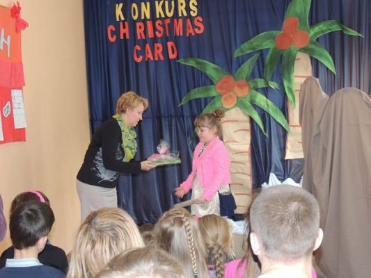  Grafika #5: ROZSTRZYGNIĘCIE II POWIATOWEGO KONKURSU PLASTYCZNEGO "CHRISTMAS CARD" grafika
