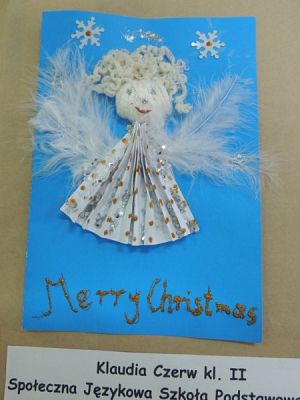  Grafika #10: ROZSTRZYGNIĘCIE II POWIATOWEGO KONKURSU PLASTYCZNEGO "CHRISTMAS CARD" grafika
