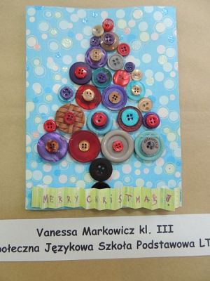  Grafika #11: ROZSTRZYGNIĘCIE II POWIATOWEGO KONKURSU PLASTYCZNEGO "CHRISTMAS CARD" grafika