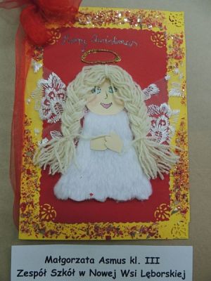  Grafika #12: ROZSTRZYGNIĘCIE II POWIATOWEGO KONKURSU PLASTYCZNEGO "CHRISTMAS CARD" grafika