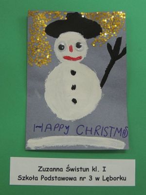 Grafika #14: ROZSTRZYGNIĘCIE II POWIATOWEGO KONKURSU PLASTYCZNEGO "CHRISTMAS CARD" grafika