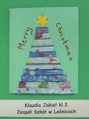  Grafika #17: ROZSTRZYGNIĘCIE II POWIATOWEGO KONKURSU PLASTYCZNEGO "CHRISTMAS CARD" grafika