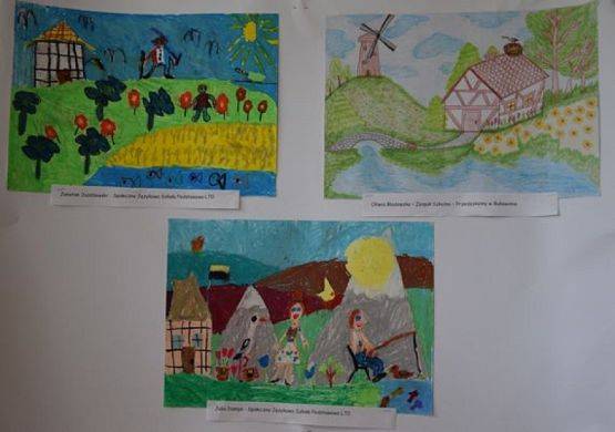  Grafika #4: WYNIKI V POWIATOWEGO KONKURSU PLASTYCZNEGO KASZUBY JAK MALOWANE grafika