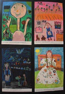  Grafika #7: WYNIKI V POWIATOWEGO KONKURSU PLASTYCZNEGO KASZUBY JAK MALOWANE grafika