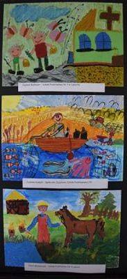  Grafika #10: WYNIKI V POWIATOWEGO KONKURSU PLASTYCZNEGO KASZUBY JAK MALOWANE grafika